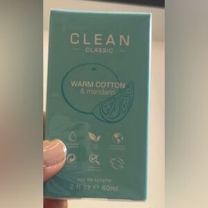 NIB 2oz Clean Classic Warm Cotton & Mandarin